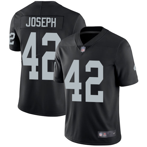 Men Oakland Raiders Limited Black Karl Joseph Home Jersey NFL Football #42 Vapor Untouchable Jersey->oakland raiders->NFL Jersey